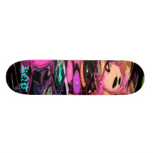 Marilyn Twisted 3 Middle Custom Skate Board