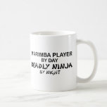 Marimba Deadly Ninja by Night Coffee Mug