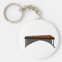Marimba Design Graphic 1 Keychain