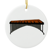 Marimba Design Graphic 1 Ornament