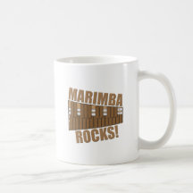 Marimba Rocks! Coffee Mugs