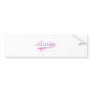 Marin Classic Style Name Bumper Stickers
