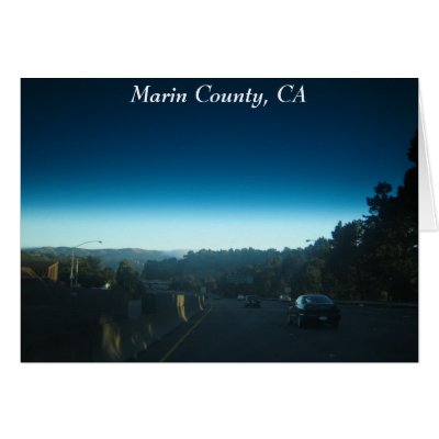 Marin County, CA Greeting Cards by joshuareeves
