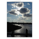 Marina at Late Day Greeting Cards
