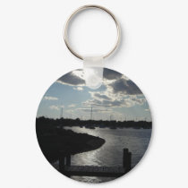 Marina at Late Day keychains