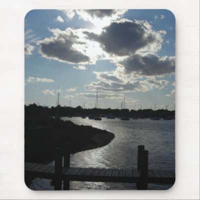 Marina at Late Day Mouse Mats by tmurray13