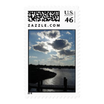 Marina at Late Day postage