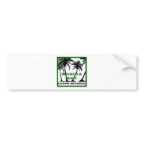 MARINA BAY, LAGOS NIGERIA bumper stickers by AFRICANKOKO MARINA BAY, LAGOS NIGERIA bumper stickers