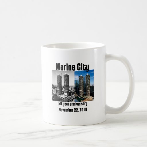 Marina City 50-Year Anniversary Coffee Mugs