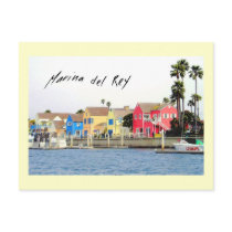 Marina del Rey Postcard