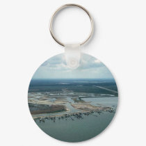 Marina Development on lake Pontchantrain, Louisian keychains by animalpark Marina Development on lake Pontchantrain, Louisian keychains