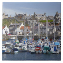 Marina, Findochty, Moray, Scotland, United Tiles