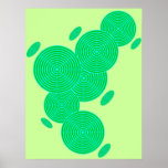 Marina - Op Art - HUGE Poster