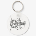 Marine / American Lobster keychains by moxieann Marine / American Lobster keychains