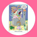 Marine Antoinette Funny Gifts Tees Collectibles stickers by beardiethor123 Marine Antoinette Funny Gifts Tees Collectibles stickers