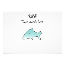 Marine blue shark custom announcements