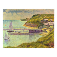 Marine by Georges Seurat Postcards