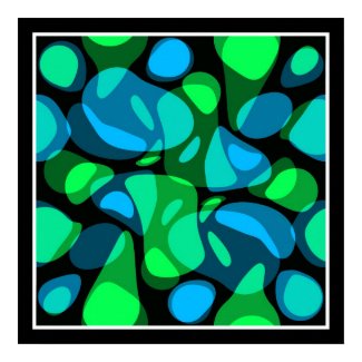 Marine Camoflage Print print