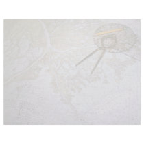 Marine chart and compass, divider letterhead design