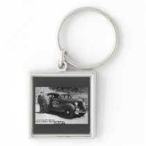 Marine City's First Police Car Keychain
