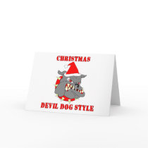 Marine Corps Christmas Devil Dog Style cards by militarymarinecorps Marine Corps Christmas Devil Dog Style cards