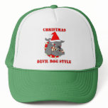 Marine Corps Christmas Devil Dog Style Mesh Hat