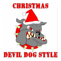Marine Corps Christmas Devil Dog Style posters by militarymarinecorps Marine Corps Christmas Devil Dog Style posters