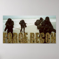 Marine Force Recon Poster