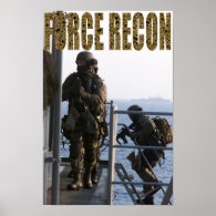 Marine Force Recon Posters