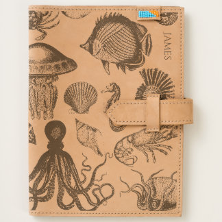 Marine Life Custom Leather Journal