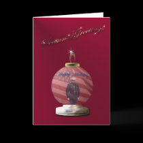 Marine Ornament Christmas Card