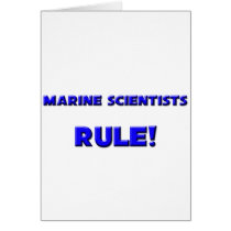 Marine Scientists Rule! cards by professions Marine Scientists Rule! cards