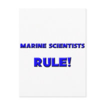 Marine Scientists Rule! postcards by professions Marine Scientists Rule! postcards