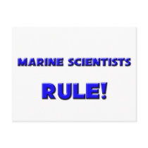 Marine Scientists Rule! postcards by professions Marine Scientists Rule! postcards