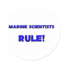 Marine Scientists Rule! stickers by professions Marine Scientists Rule! stickers