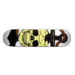 Marine Skull Tattoo Skateboard Deck