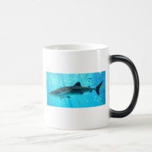 Marine Water Chic Stylish Cool Blue Whale Shark Mugs