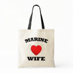 Marine Wife Canvas Bag