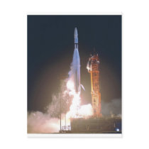Mariner I 1 rocket into space toward Venus NASA postcards by harlowandcompany Mariner I 1 rocket into space toward Venus NASA postcards