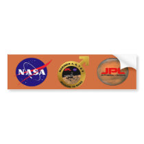 Mariner: The Early Mars Probes! Bumper Stickers