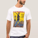 Marines - active service - land, sea, air t-shirts
