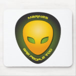 Marines Are People Too Mouse Pads
