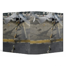 Marines prepare to board an MH-60S 3 Ring Binder