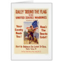Marines - Rally 'round the flag cards