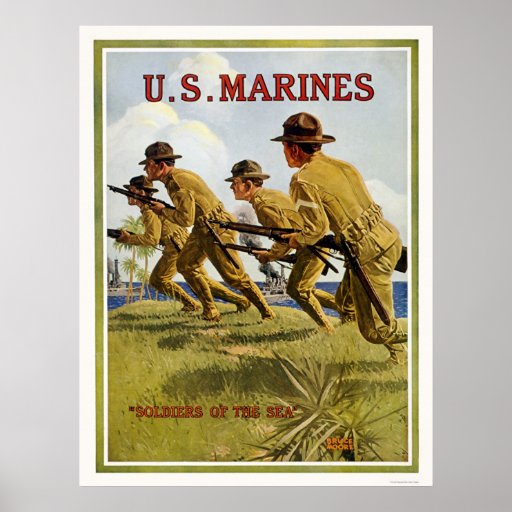 Marines - "Soldiers of the sea" Print