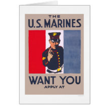 Marines want you cards