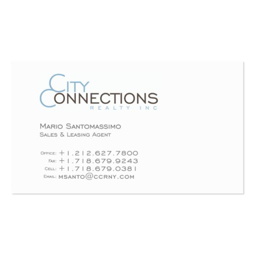 Mario Business Cards (back side)