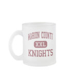 Marion County - Knights - High - Lebanon Kentucky mugs