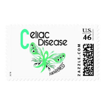 MARIPOSA 3,1 de la enfermedad celiaca Sello