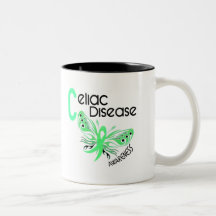MARIPOSA 3,1 de la enfermedad celiaca Taza De Café